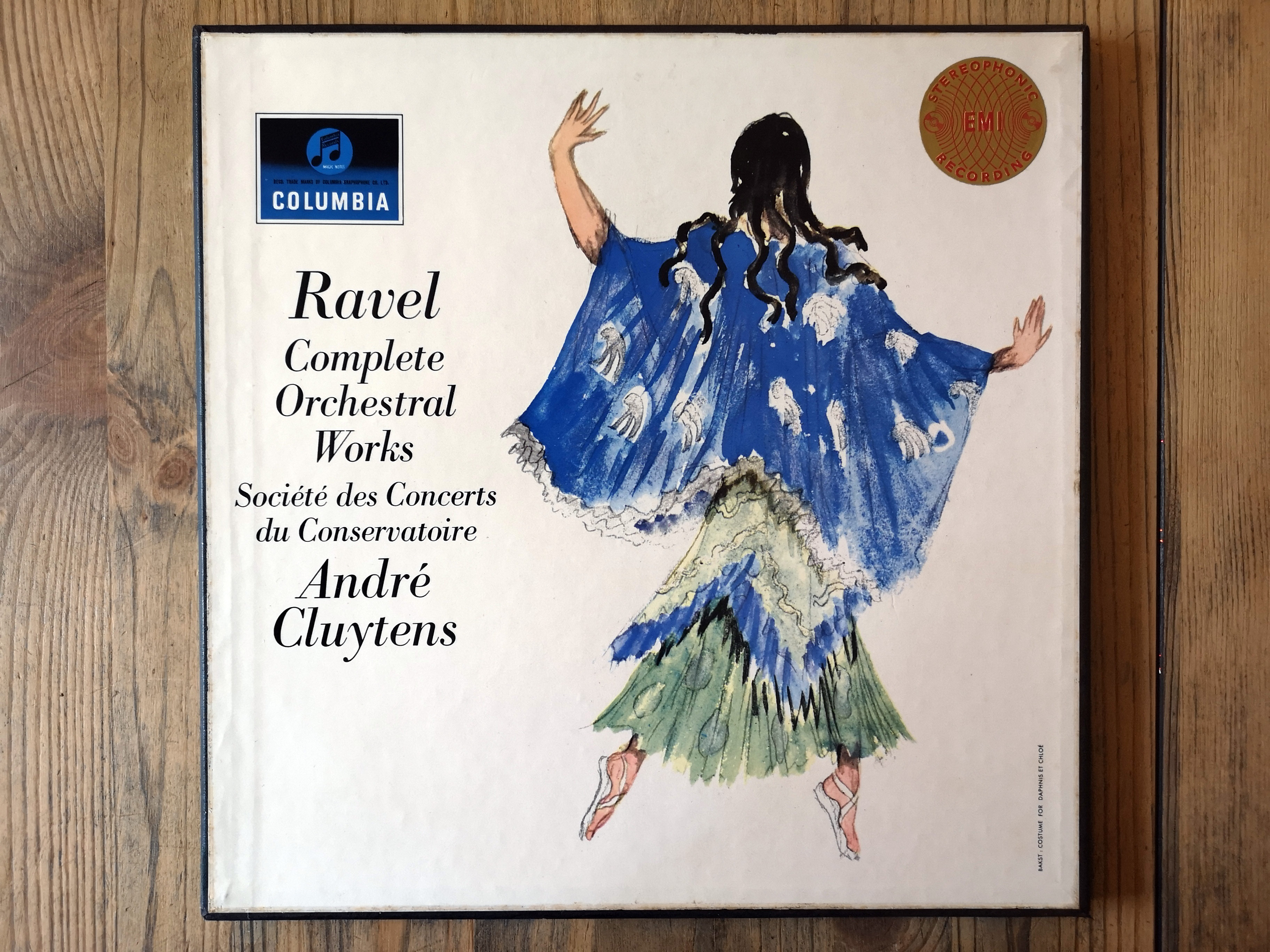 ERC061 - The Complete Orchestral Works of Maurice Ravel conducted by André Cluytens